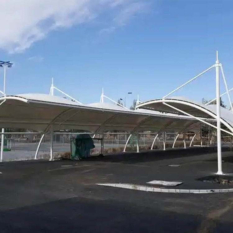 宽甸膜结构电动车棚