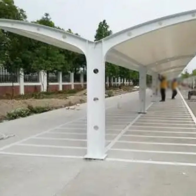 宽甸膜结构电动车棚