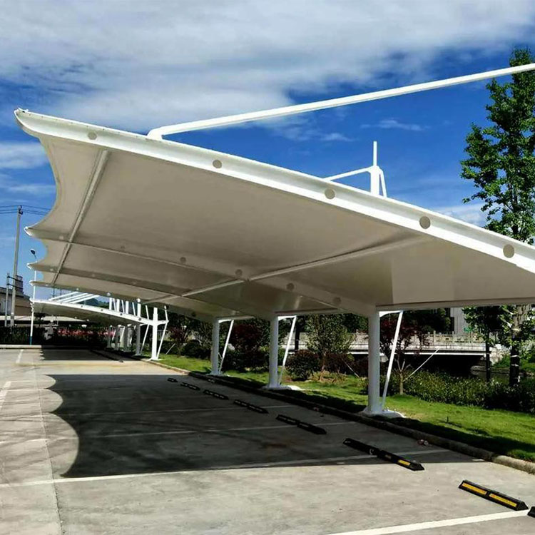 宽甸膜结构汽车棚