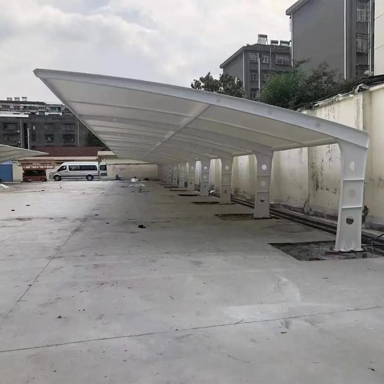 宽甸膜结构汽车棚