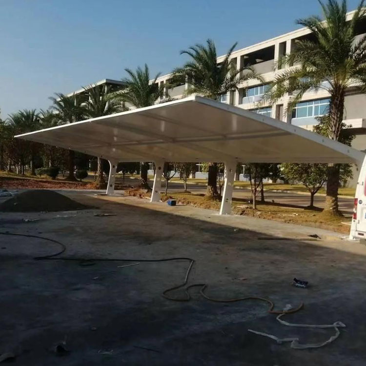 宽甸膜结构汽车棚